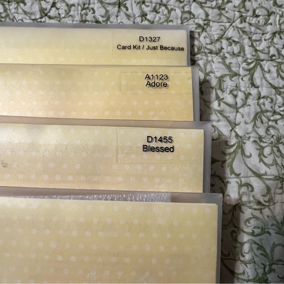 Close to my Heart Sping Stamp Collection Set of 4 - Picture 3 of 10